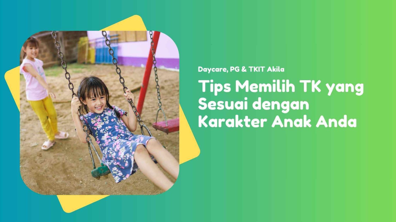 tips memilih tk sesuai karakter anak