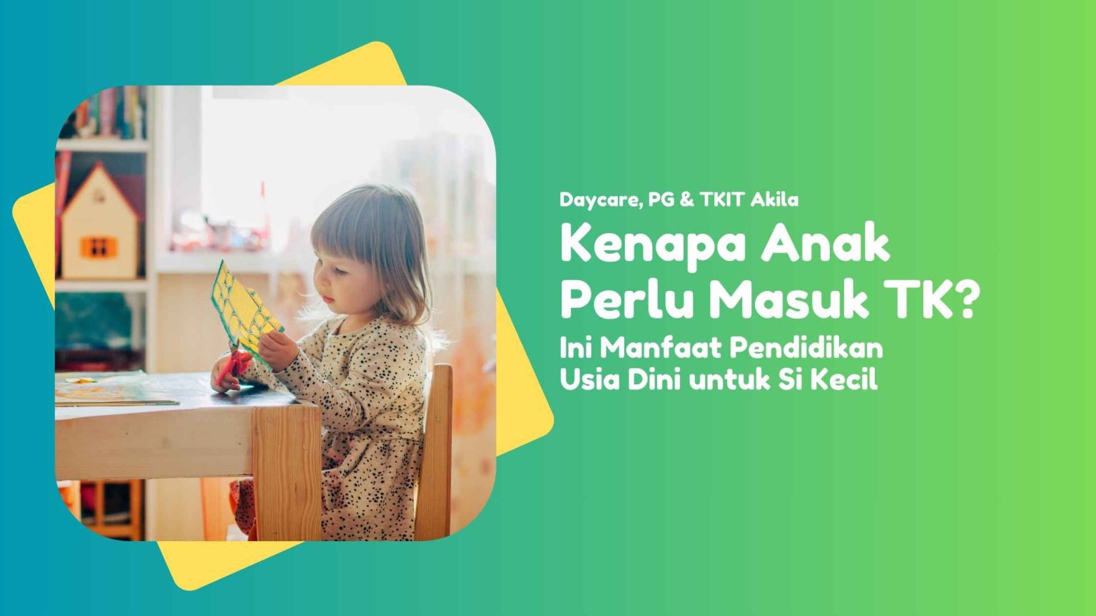 alasan anak perlu masuk tk