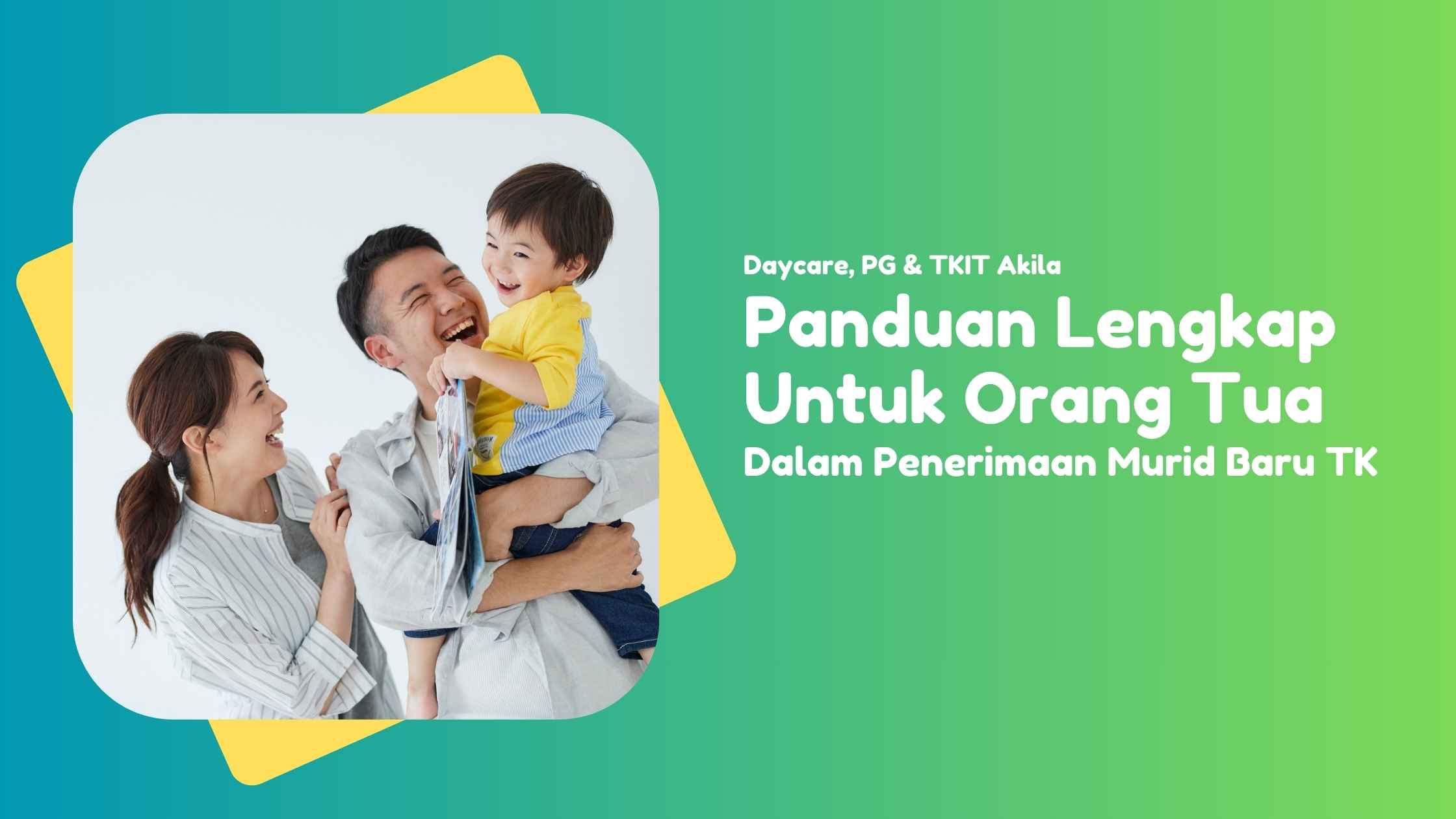 Penerimaan Murid Baru TK – Panduan Lengkap untuk Orang Tua